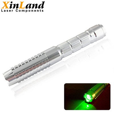 50mw 532nm 18650電池の緑レーザーのポインターのペンの点の切断