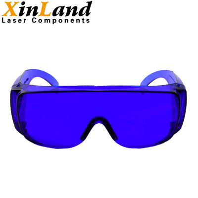 レーザーの処置の赤いレーザーのゴーグルのための650nm IPLの保護Eyewearガラスのレーザーの安全