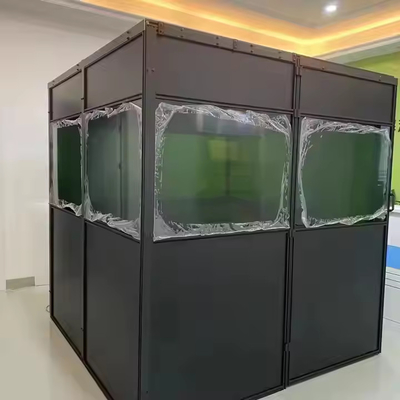 ファイバーレーザー溶接機のためのセキュリティシステムレーザー溶接保護キャビネット