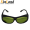 目を保護する1064nm光学濃度5+のレーザーの安全ガラスの緑レンズ